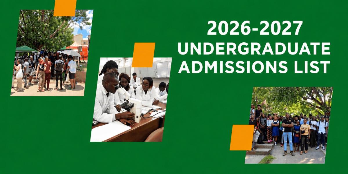 2026-2027 UG Admissions List Banner