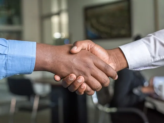 A handshake